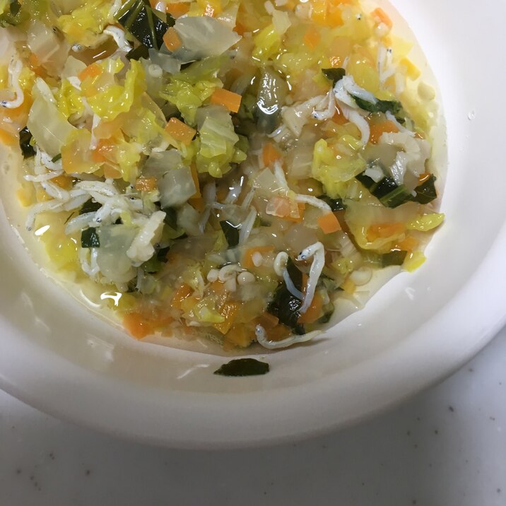 離乳食完了期 白菜としらすの出し汁煮 レシピ 作り方 By Xmickyx 楽天レシピ 離乳食完了期 白菜としらすの出し汁煮 レシピ 作り方 By Xmickyx 楽天レシピ